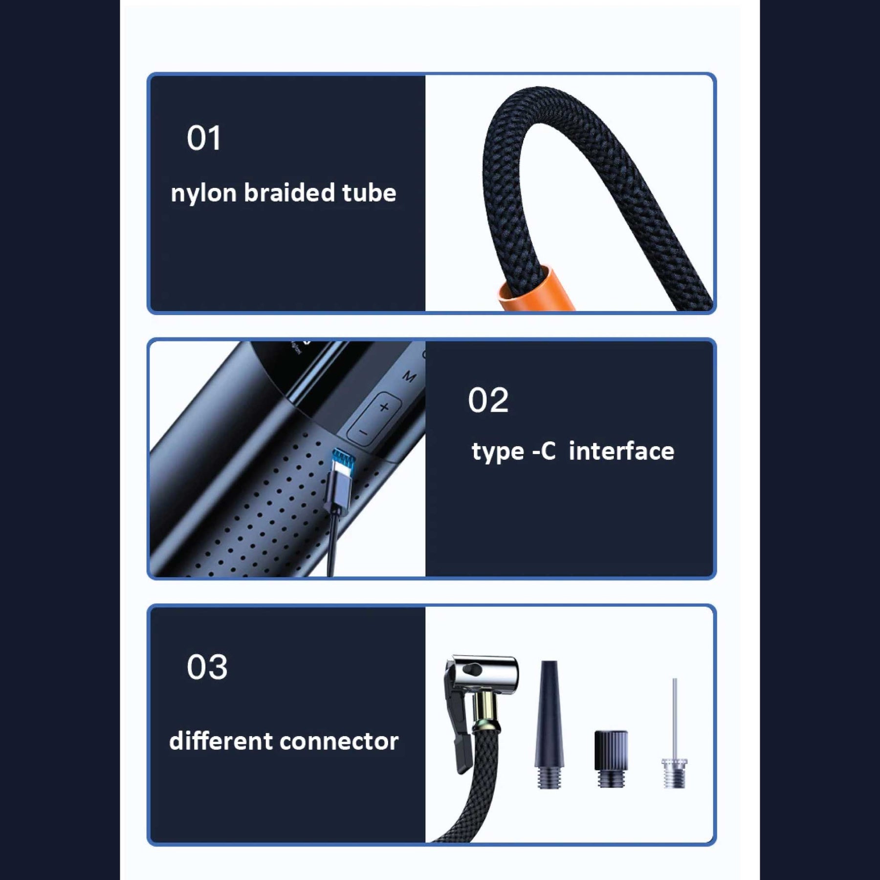 Social Hike NP46 Rechargeable Portable Tyre Inflator