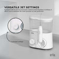 Water Jet Dental Flosser 600ml White - Electric Oral Pressure Tooth Irrigator - SuperSaverAU - view 2