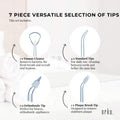 Orku 7 Dental Tips Replacement Nozzles for Water Flosser - Standard, Plaque, Orthodontic, Tongue Cleaner - SuperSaverAU - view 3