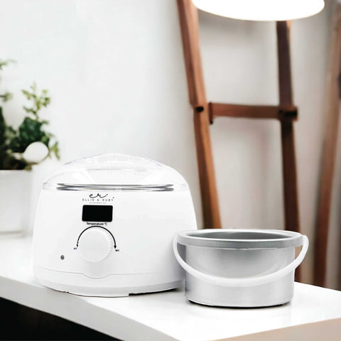 500ml Electric Wax Warmer Digital White - Hair Removal Depilatory Heater - SuperSaverAU - view 2