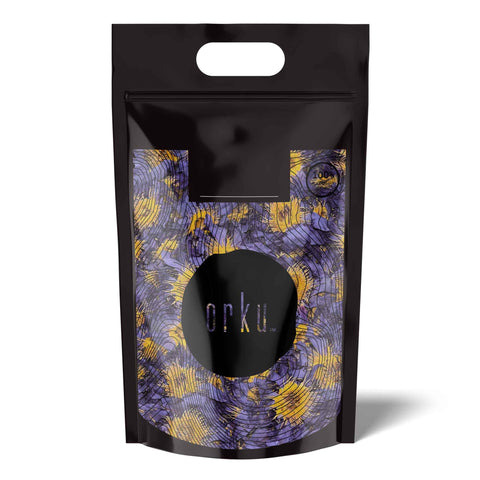 Orku 500g Dried Blue Lotus Flowers - Whole Open Lily Nymphaea Caerulea