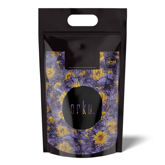 Orku 500g Dried Blue Lotus Flowers - Whole Open Lily Nymphaea Caerulea