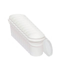 1.2L Food Grade Plastic Buckets with Handle & Tamper Evident Lid - 10 Pack - SuperSaverAU - view 1