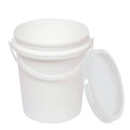 1.2L Food Grade Plastic Buckets with Handle & Tamper Evident Lid - 10 Pack - SuperSaverAU - view 3