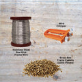 Rooster Farms Beekeeping Kit - Wiring Board, 500g Wire, Crimper, 1000 Eyelets - SuperSaverAU - view 4