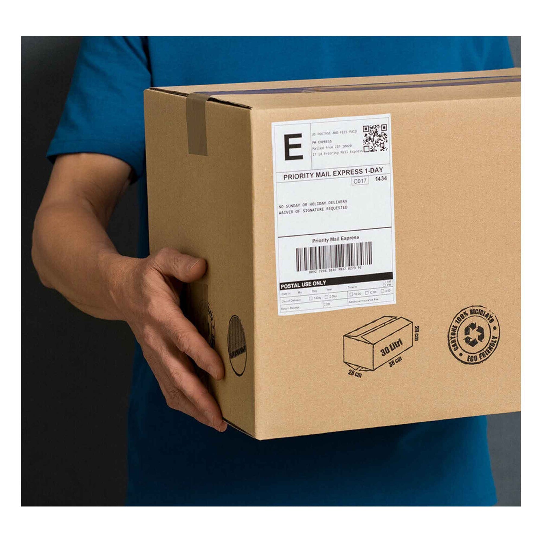 Tooleroo 18 Rolls x 400 Direct Thermal White Shipping Labels 102x150mm - SuperSaverAU - view 7