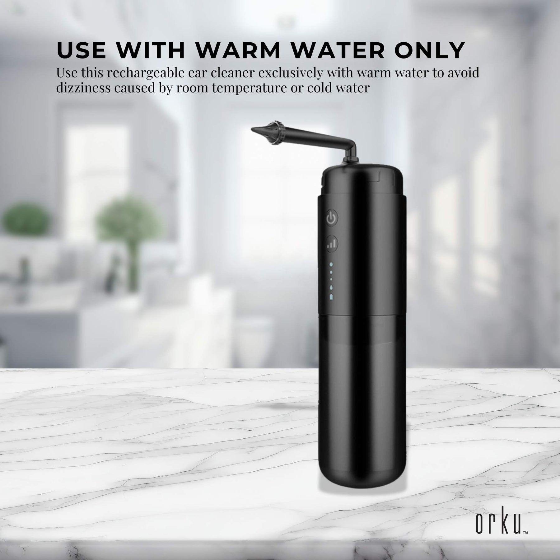 Electric Ear Wax Removal Cleaner - Portable Rechargeable Irrigator - SuperSaverAU - view 3