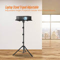 Premium Adjustable Laptop Projector Tripod Stand with Phone Mount