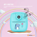 Premium Blue Kids Instant Print Camera with Video MP3 and Games