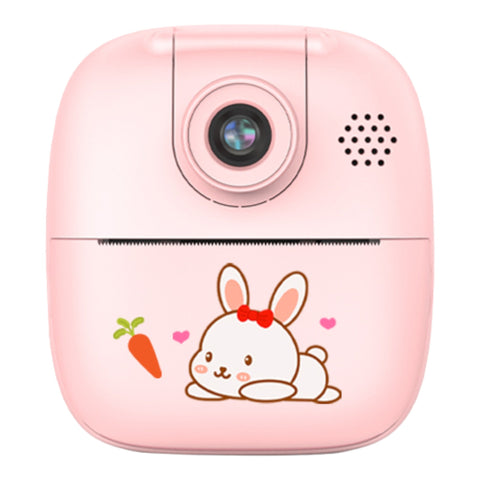 Premium Pink Kids Instant Print Camera with Video MP3 and Games