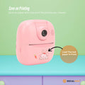 Premium Pink Kids Instant Print Camera with Video MP3 and Games