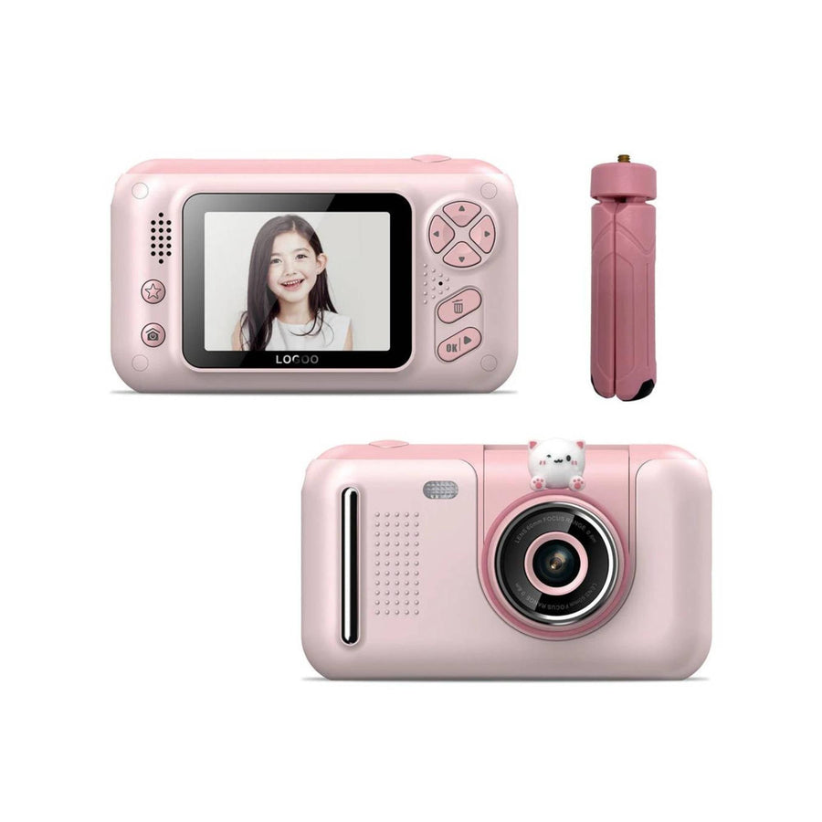 Premium Pink Kids 4MP HD Digital Selfie Camera with 2.4 Inch Screen