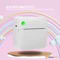 Social Hike Portable Mini Thermal Printer - White