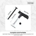 Kitchee Coconut Opener Tool - Stainless Steel, 5 Pack, Compact & Durable - SuperSaverAU - view 3