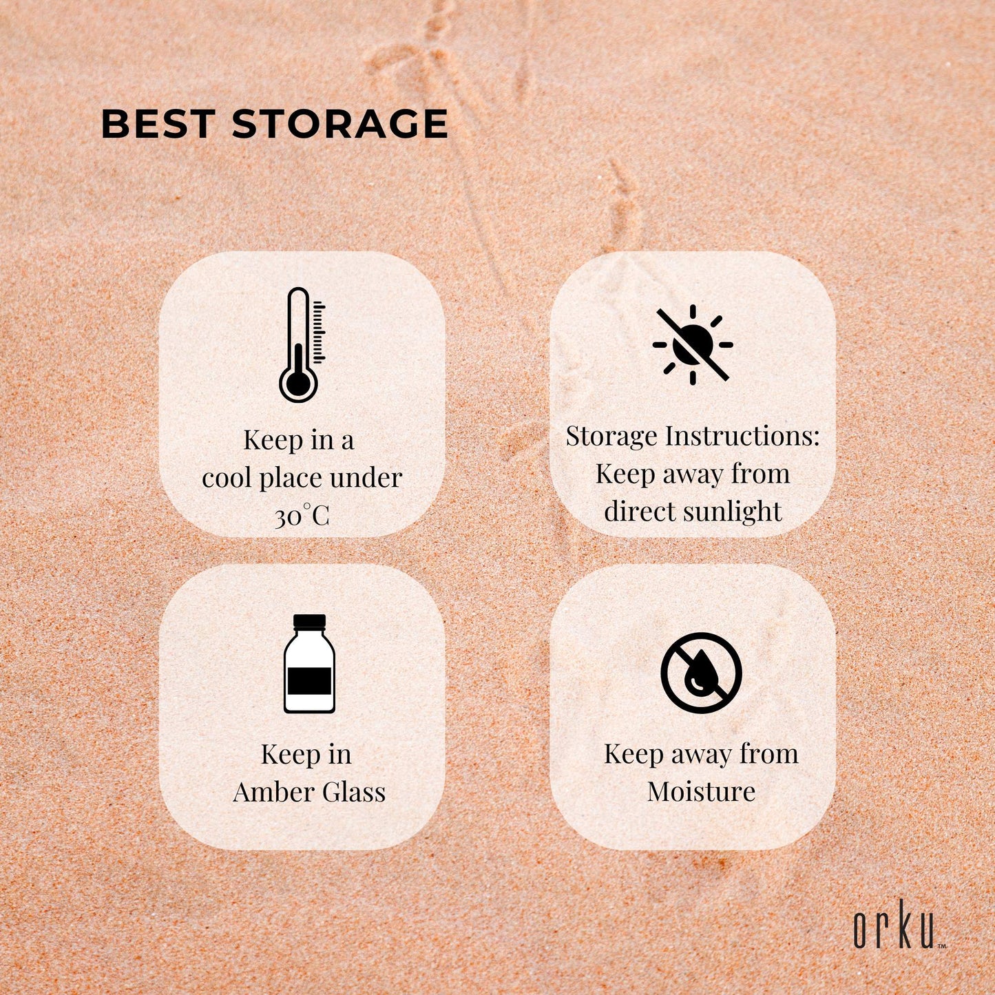 Orku 100ml Pure Emu Oil - Natural Undiluted Australian Dromaius Novaehollandiae