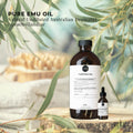 Orku 1L Pure Emu Oil + Bonus 25ml Bottle - Australian Dromaius Novaehollandiae - SuperSaverAU - view 2