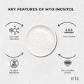 Orku Myo Inositol 800g Powder - USP Grade, Vegan, Gluten-Free, Unflavoured