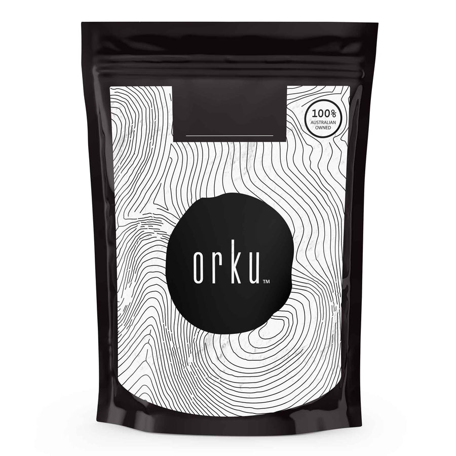 Orku 2Kg Chicory Root Inulin Powder - Unflavoured Natural Prebiotic Fibre
