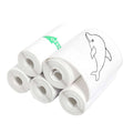 Social Hike 5 Pack Thermal Printer Sticker Rolls 57mm x 430mm - Ink-Free Printing - SuperSaverAU - view 1