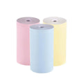 Social Hike 3 Pack Thermal Paper Rolls - Coloured, 57mm x 430mm, Ink-Free