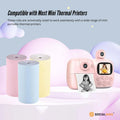 Social Hike 3 Pack Thermal Paper Rolls - Coloured, 57mm x 430mm, Ink-Free