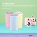 Social Hike 3 Pack Thermal Paper Rolls - Coloured, 57mm x 430mm, Ink-Free