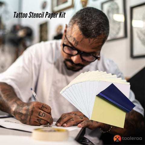 Tooleroo A4 Tattoo Thermal Stencil Paper - 50 Sheets, 4-Layer Construction - SuperSaverAU - view 2