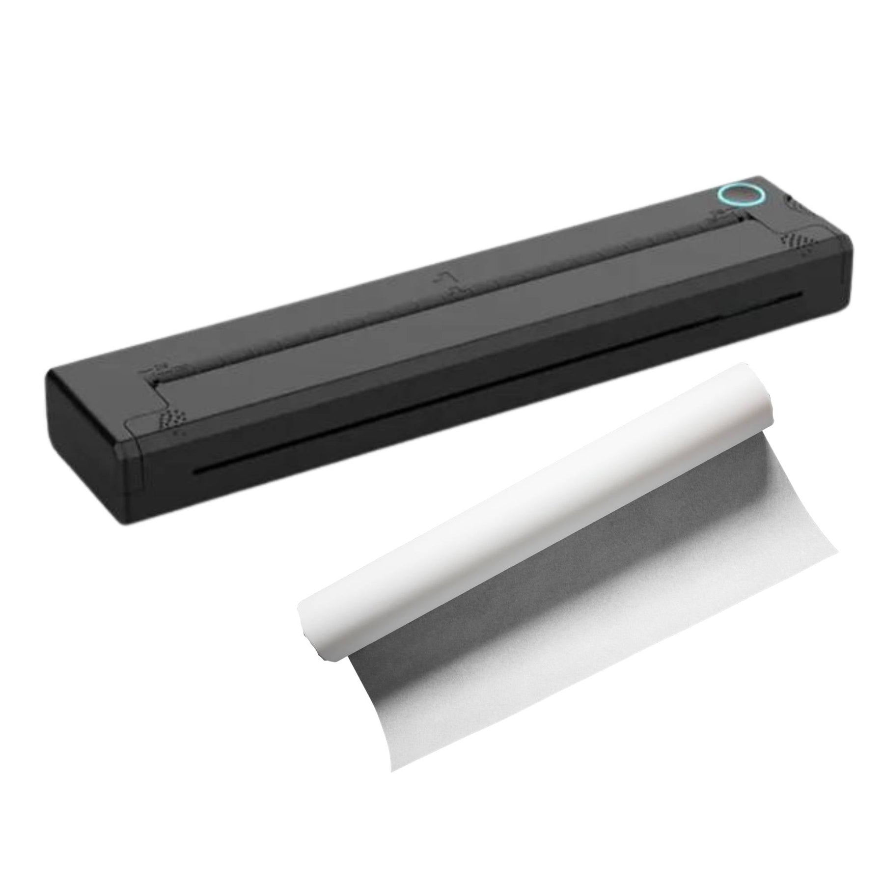 Tooleroo Portable A4 Thermal Printer Black + Paper Kit - Wireless and Inkless - SuperSaverAU - view 1