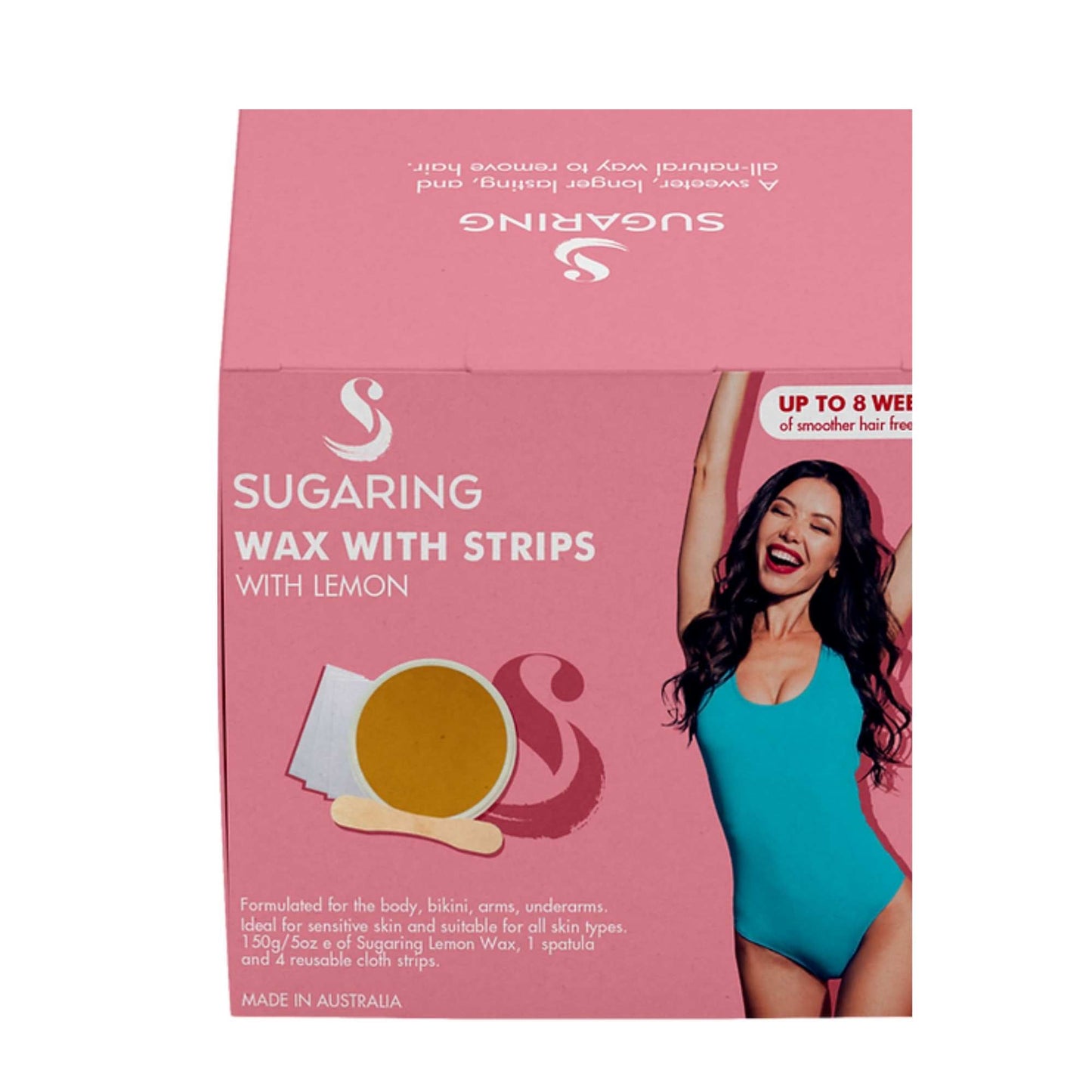Sugaring Wax with Lemon - 150g Home Hair Removal Kit