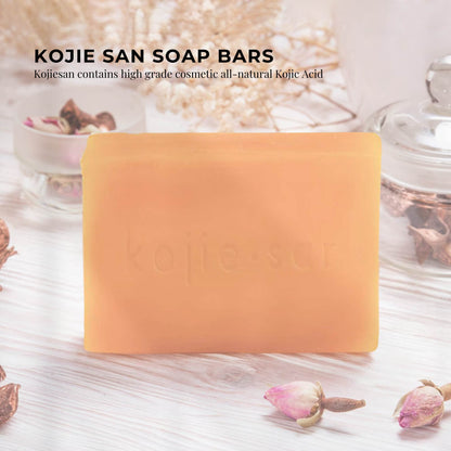 Kojie San Soap Bar 65g - All-Natural Kojic Acid for Fresh, Clean Skin