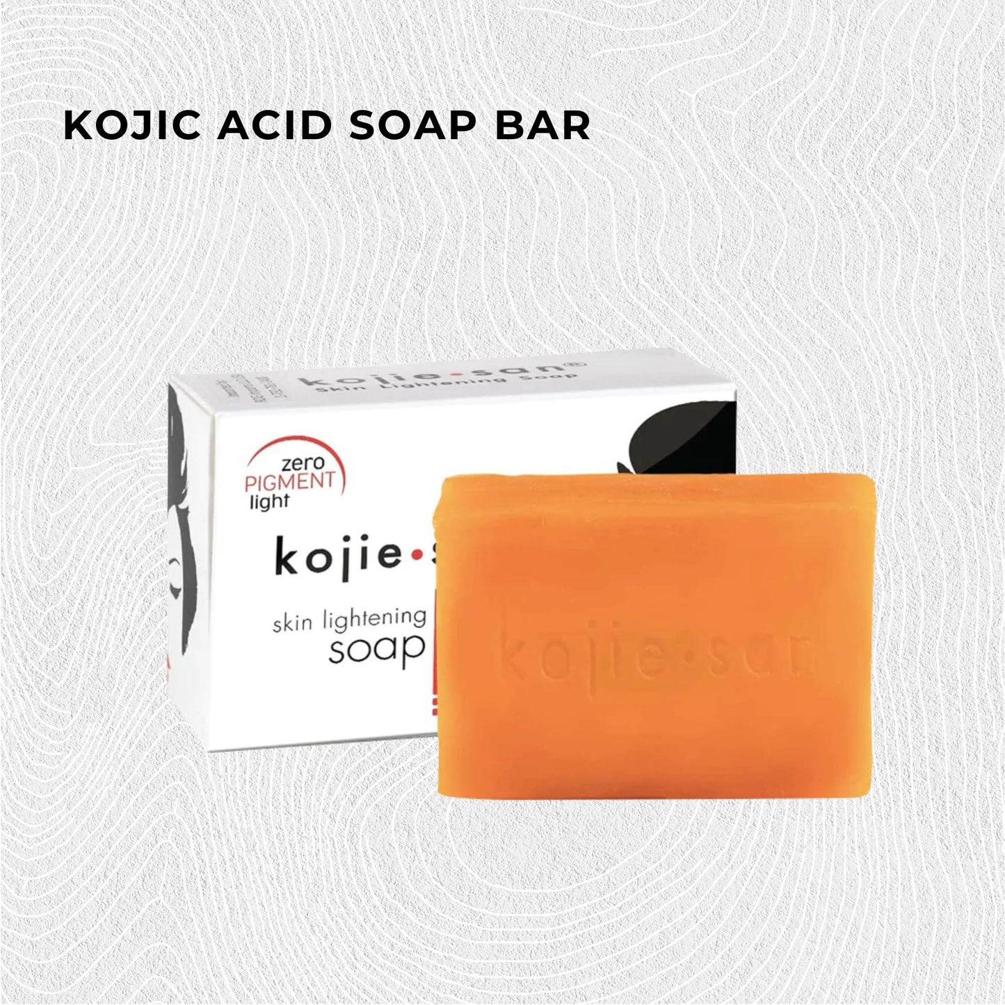 Kojie San Soap Bar 65g - All-Natural Kojic Acid for Fresh, Clean Skin