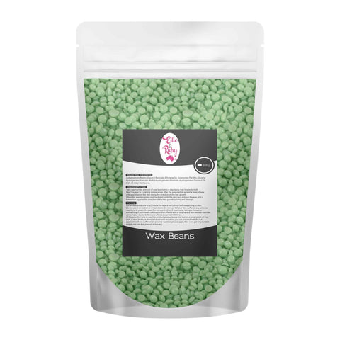 Coconut Oil Hard Wax Beans 100g - Aloe Vera Stripless Bikini Hair Removal