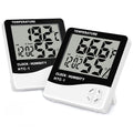 Miosh Indoor Temperature and Humidity Thermometer - Easy to Read, White - SuperSaverAU - view 2
