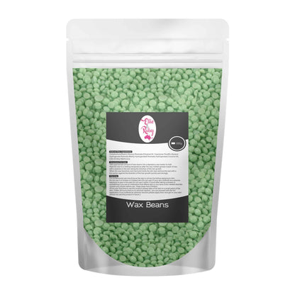 Coconut Oil Hard Wax Beans 100g - Aloe Vera, Stripless Hair Removal