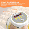 Automatic 8/18 Egg Incubator - Electric Turning, Dual Power Supply, Humidity Control - SuperSaverAU - view 6