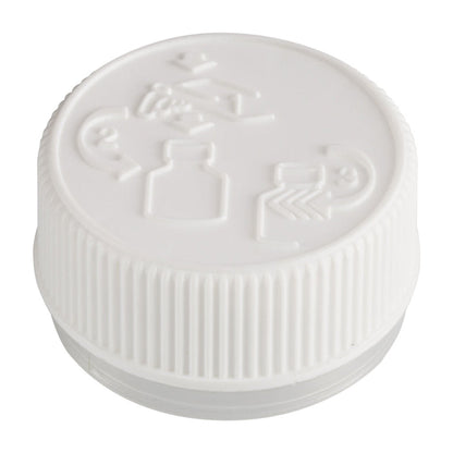 Kitchee 90ml Empty Tablet Bottles with Child Resistant Caps - 100 Pack