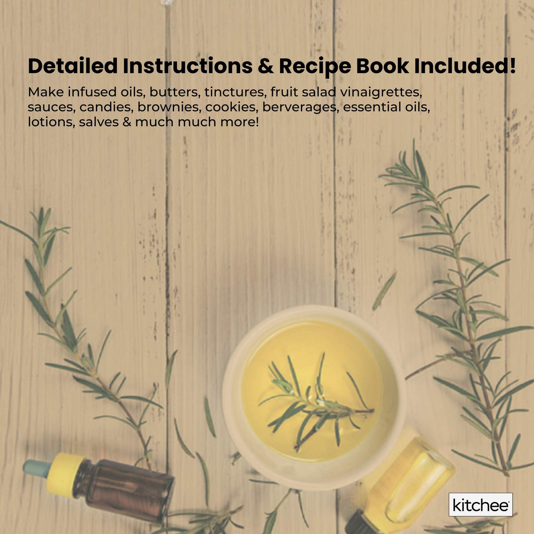 Kitchee Electric Butter Oil Herbal Infuser & Extractor + Decarboxylator Machine - SuperSaverAU - view 9