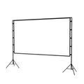 120” Portable Movie Projector Screen - Outdoor Indoor 16:9 4K Tripod Stand Case - SuperSaverAU - view 1