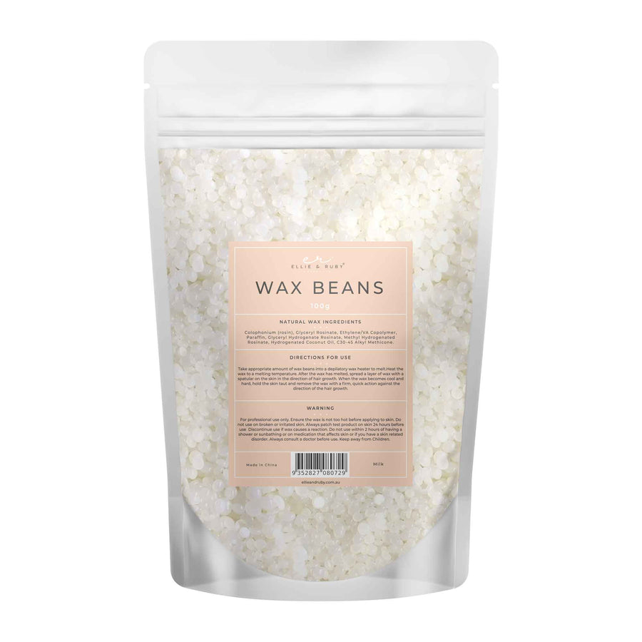 100g Milk Wax Beads - Stripless Brazilian Hair Removal - SuperSaverAU - view 1