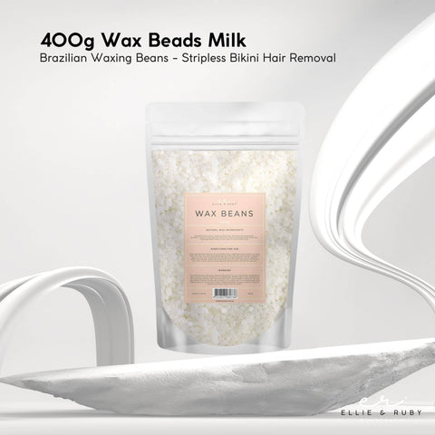 Coconut Oil Hard Wax Beans 400g - Stripless Brazilian Bikini Hair Removal - SuperSaverAU - view 2