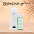 Ellie & Ruby Digital Wax Warmer 100ml with Aloe Vera Cartridge AU Plug