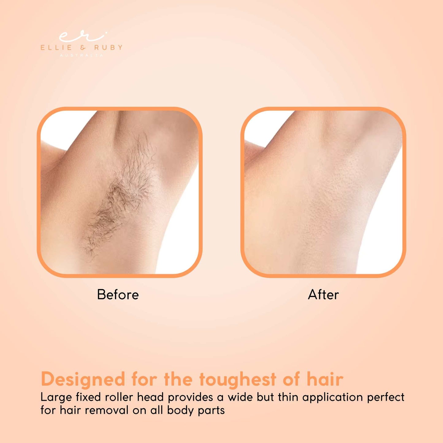 Ellie & Ruby Digital Wax Warmer with Aloe Vera Cartridge - 100ml