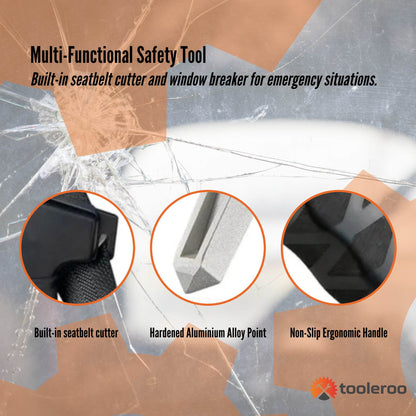 Tooleroo Car Cane Handle 3-in-1 Handy Grip - Lightweight, Non-Slip, Universal Fit