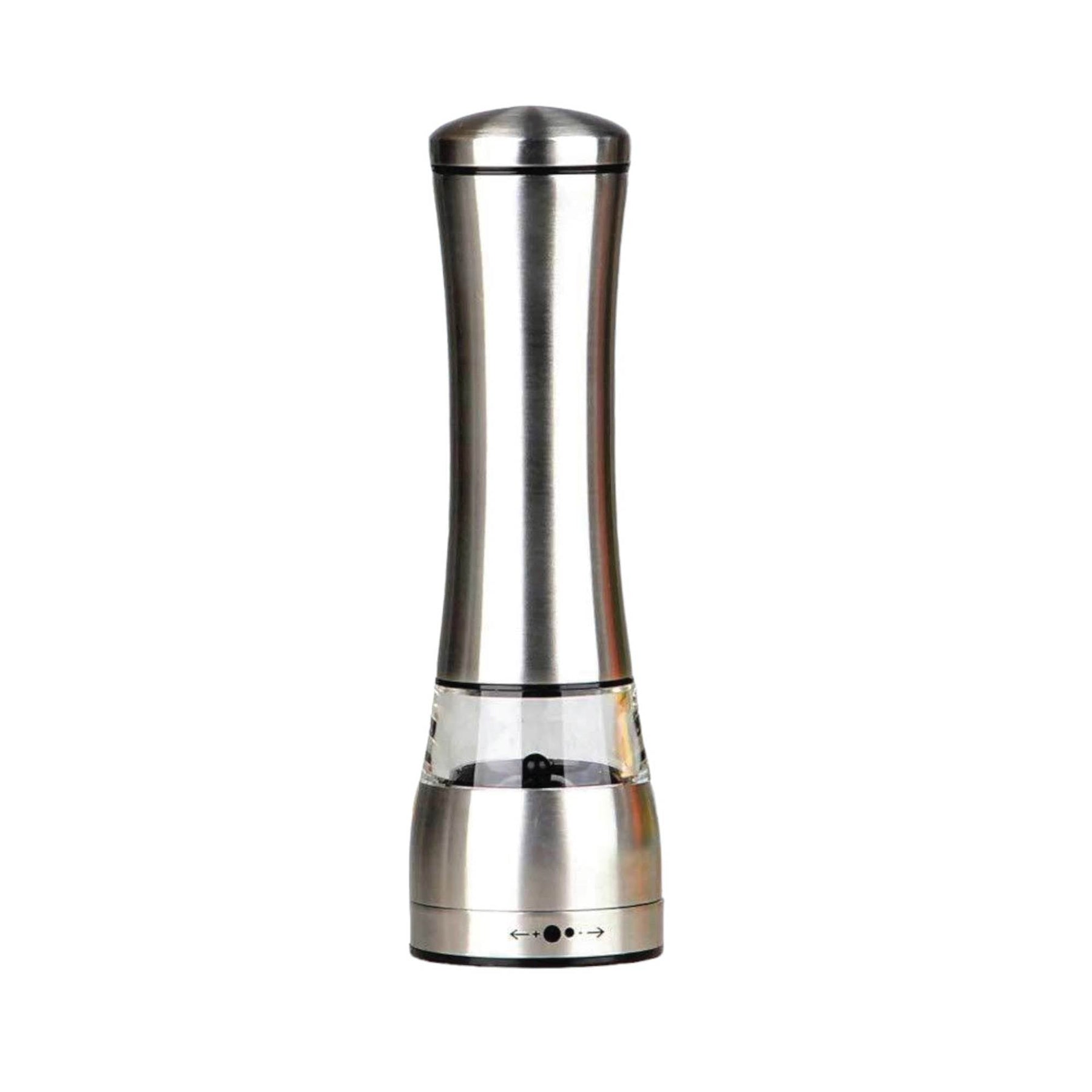 Kitchee Stainless Steel Salt & Pepper Grinder with Adjustable Coarseness - 75ml