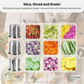 Kitchee Slicer Shredder Grater 3 Attachments - Compatible with KitchenAid Mixer - SuperSaverAU - view 3
