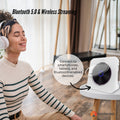 Tooleroo Bluetooth Portable Desktop CD Player Speaker - White