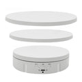 Tooleroo Electric 360 Rotating Product Display Stand White for Merchandise Video - SuperSaverAU - view 1