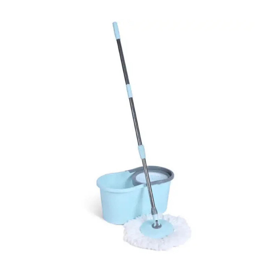 Kitchee Spin Mop & Bucket Set with Microfibre Pad - 10L