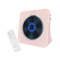 Tooleroo Bluetooth Portable Desktop CD Player Speaker - Pink