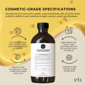 Orku Organic Pumpkin Seed Oil 500ml - Virgin Cold Pressed, 100% Pure, Cosmetic Gr. - SuperSaverAU - view 3